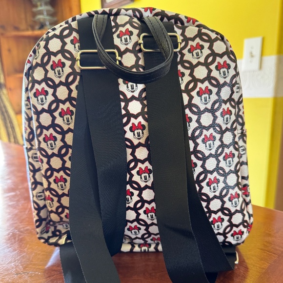 Disney Minnie Mouse Mini Backpack Adjustable Straps NEW - Picture 3 of 7